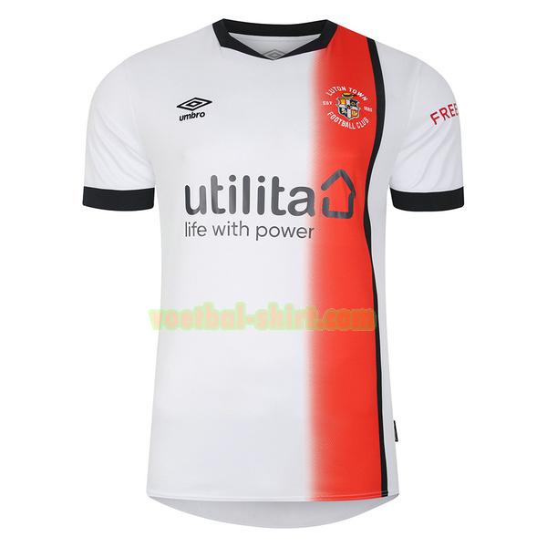 luton town uit shirt 2023 2024 thailand wit mannen