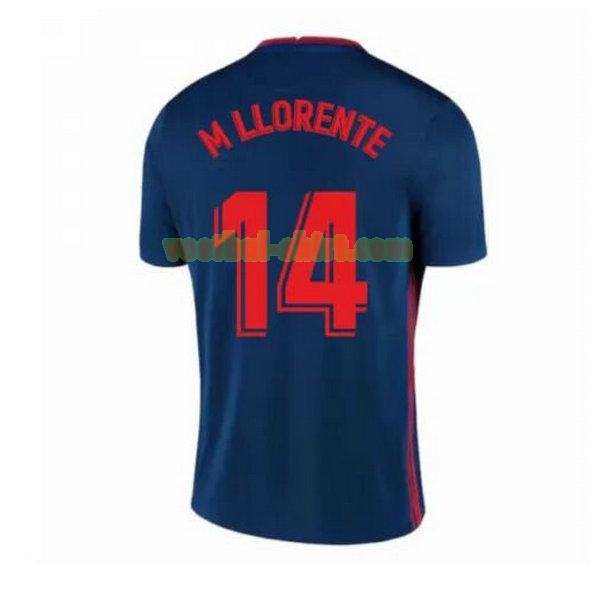 m llorente 14 atletico madrid uit shirt 2020-2021 mannen