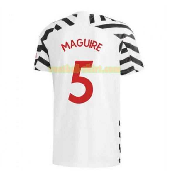 maguire 5 manchester united 3e shirt 2020-2021 mannen