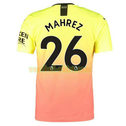 mahrez 26 manchester city 3e shirt 2019-2020 mannen