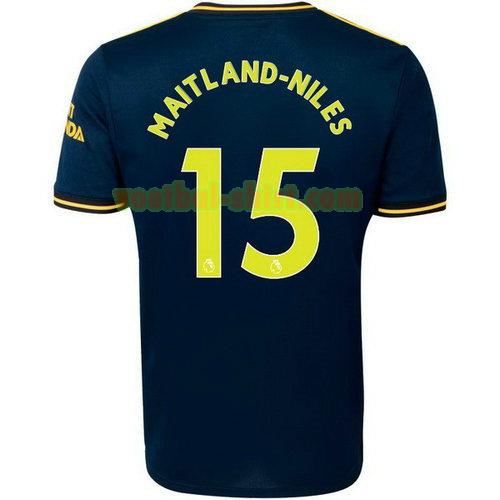 maitland niles 15 arsenal 3e shirt 2019-2020 mannen