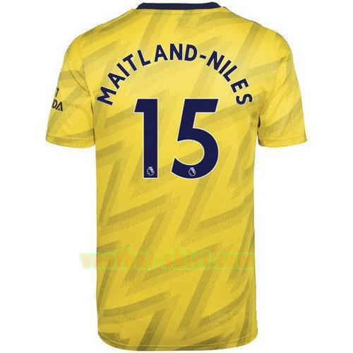 maitland niles 15 arsenal uit shirt 2019-2020 mannen