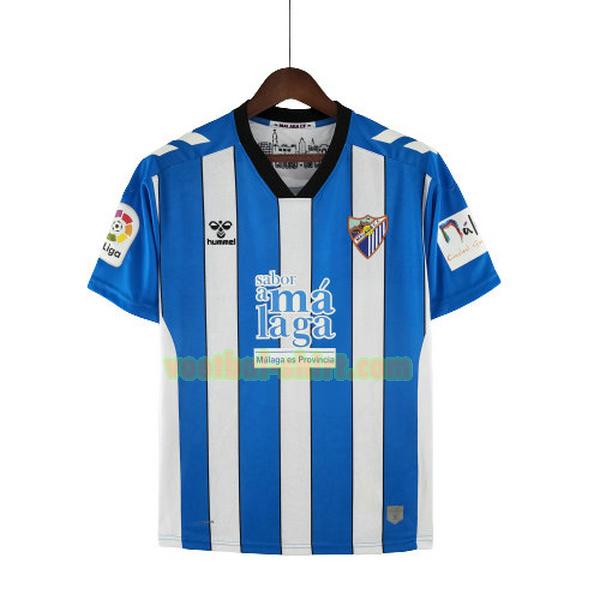 malaga thuis shirt 2022 2023 thailand blauw wit mannen