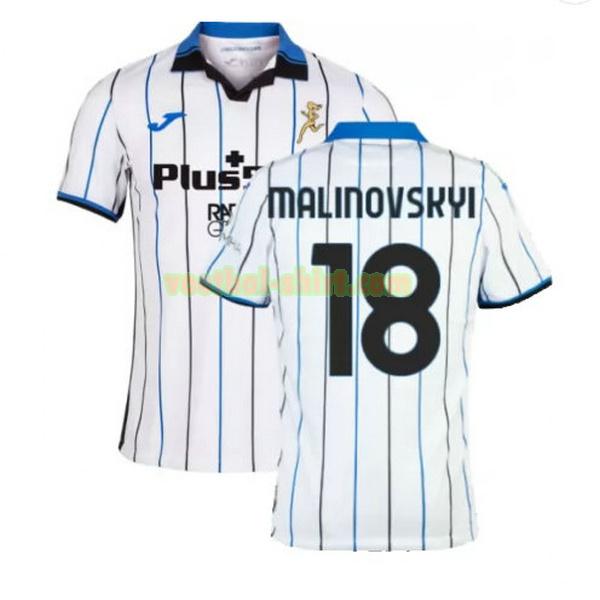 malinovskyi 18 atalanta uit shirt 2021 2022 wit mannen