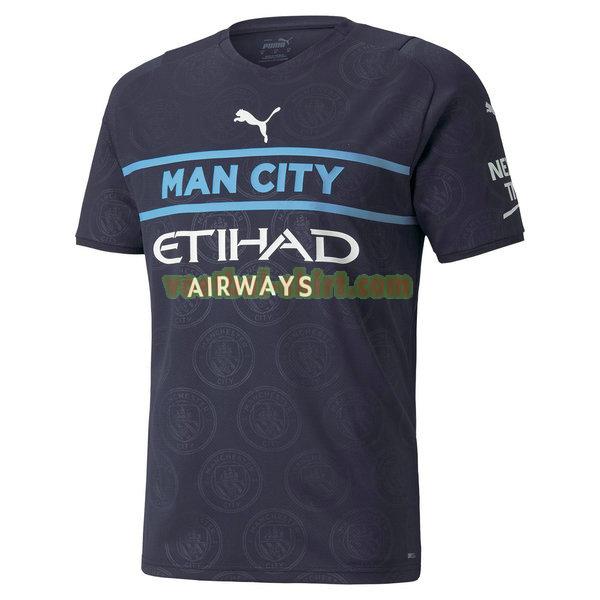 manchester city 3e shirt 2021 2022 thailand zwart mannen