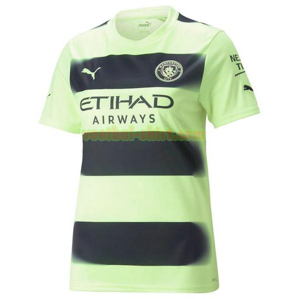 manchester city 3e shirt 2022 2023 groen dames