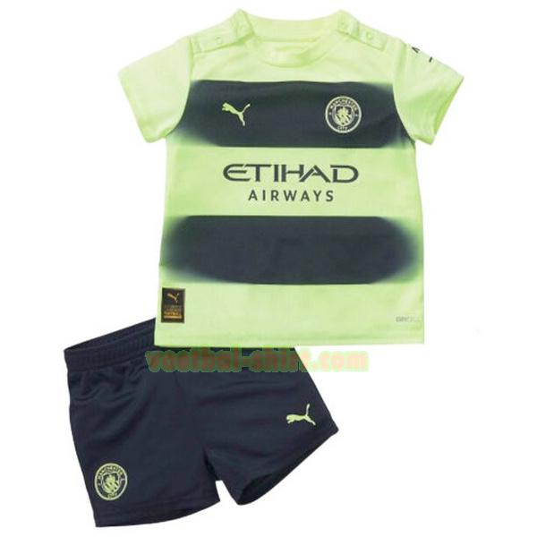 manchester city 3e shirt 2022 2023 groen kinderen