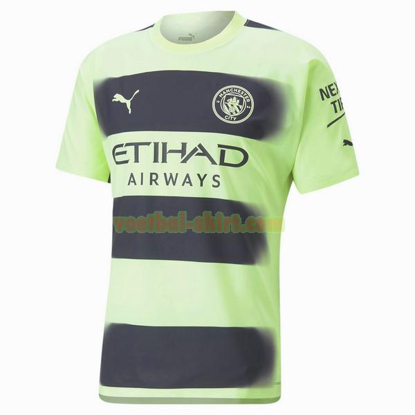 manchester city 3e shirt 2022 2023 thailand groen mannen