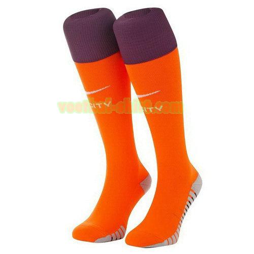 manchester city 3e sokken 2018-2019 oranje mannen