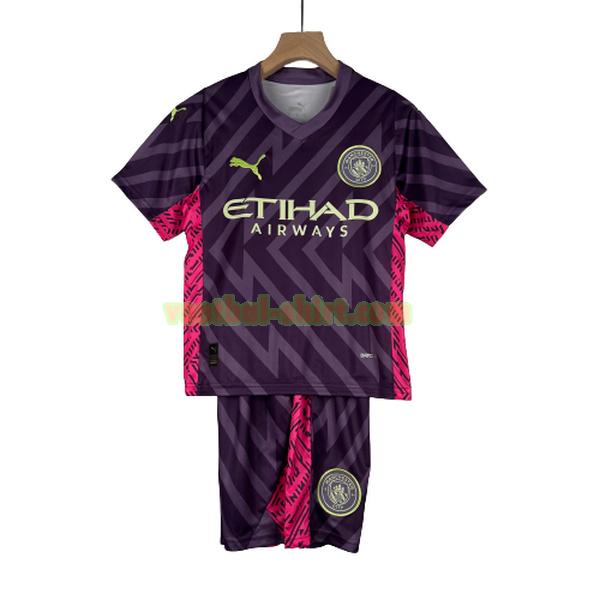 manchester city doelman shirt 2023 2024 wit kinderen