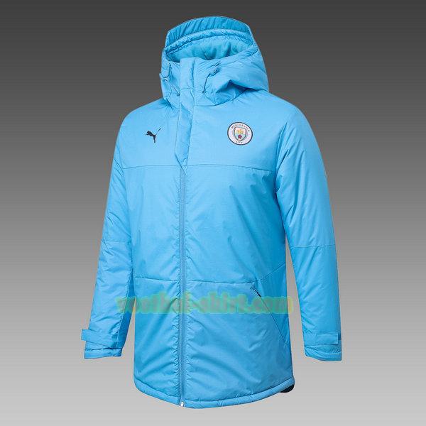 manchester city katoenen kleding 2021 2022 blauw mannen