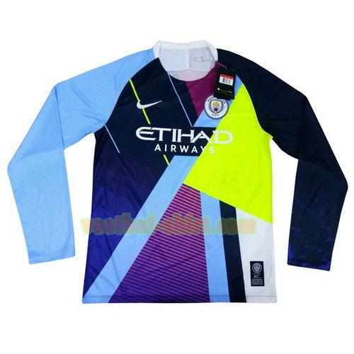 manchester city lange mouwen shirt 2018-2019 mannen