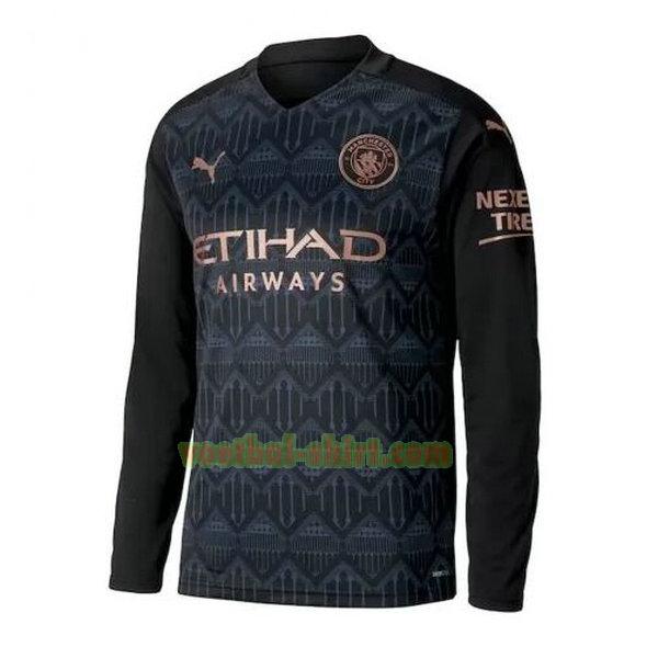 manchester city lange mouwen uit shirt 2020-2021 mannen