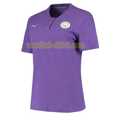 manchester city poloshirt 2019-2020 purper mannen