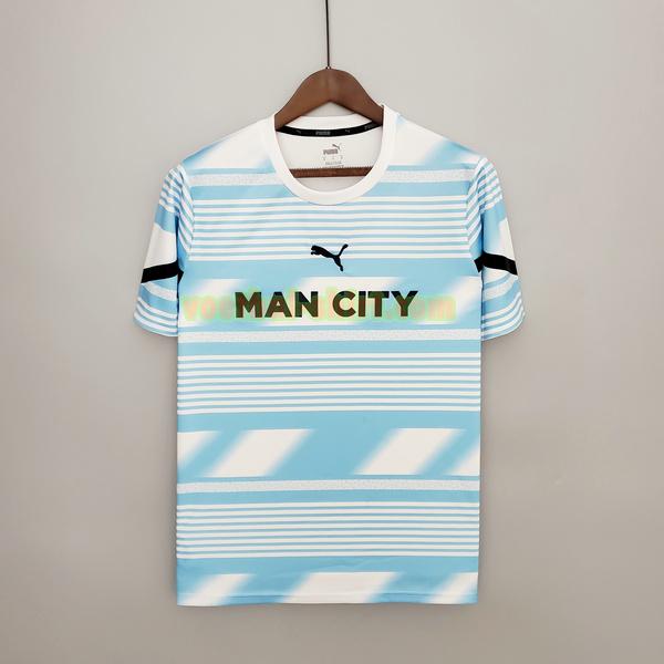 manchester city pre match opleiding 2022 2023 blauw mannen