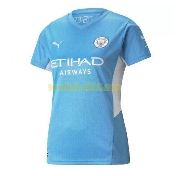 manchester city thuis shirt 2021 2022 blauw dames