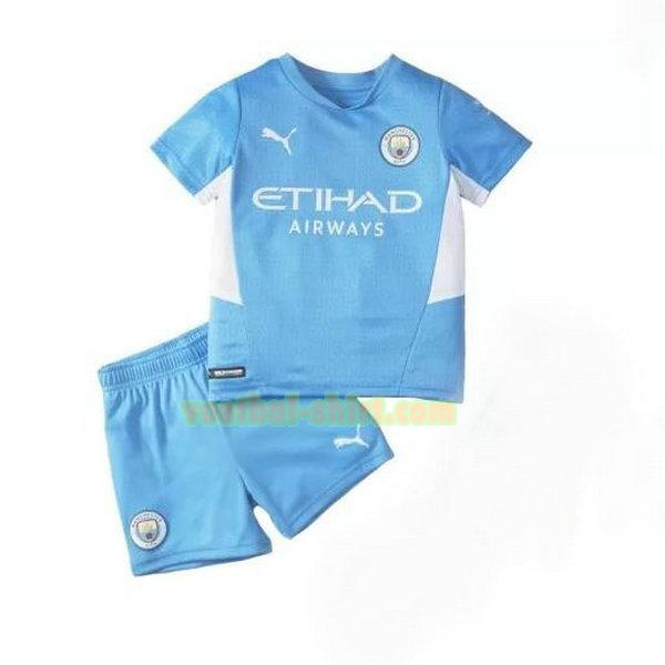 manchester city thuis shirt 2021 2022 blauw kinderen