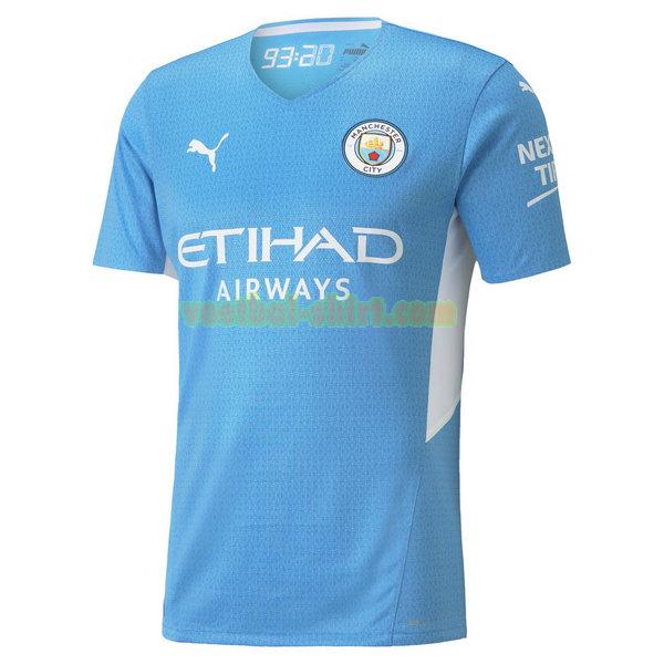 manchester city thuis shirt 2021 2022 thailand blauw mannen