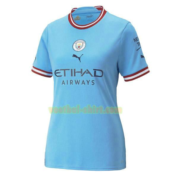 manchester city thuis shirt 2022 2023 blauw dames