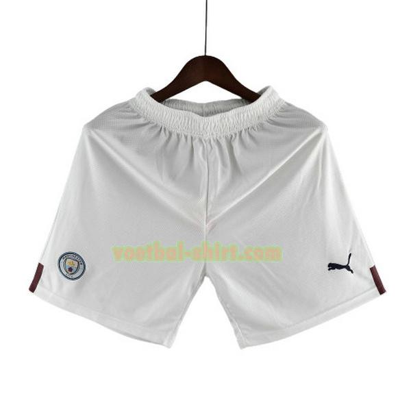 manchester city thuis shorts 2022 2023 wit mannen