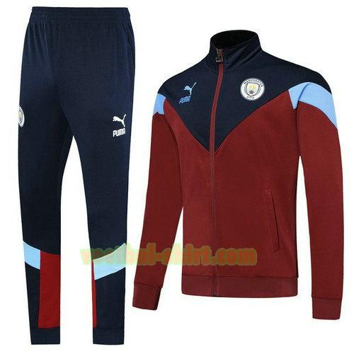 manchester city trainingspak 2019 2020 rood blauw mannen