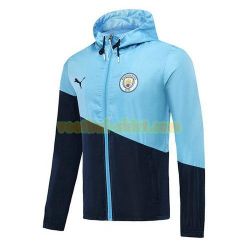 manchester city windjack 2019-2020 licht blauw mannen