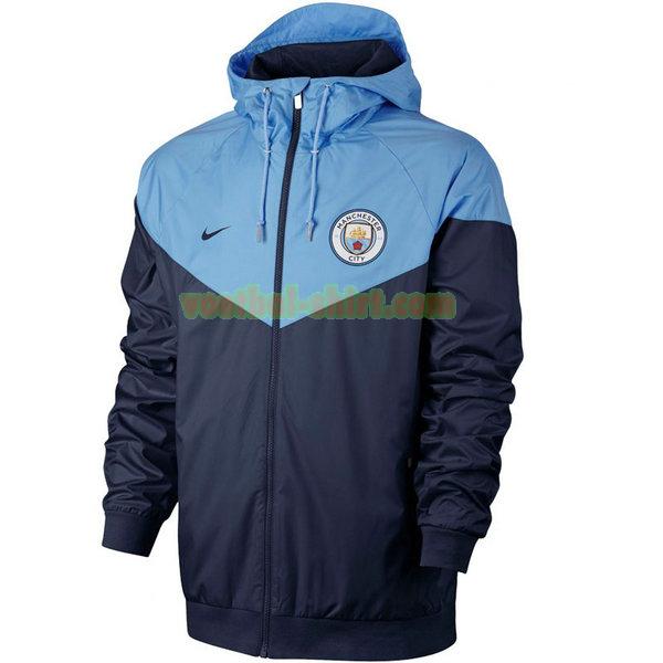 manchester city windjack 2021 22 blauw mannen