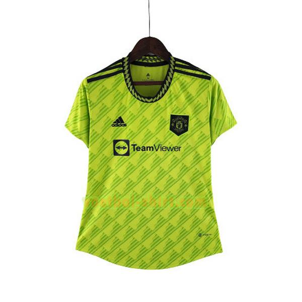 manchester united 3e shirt 2022 2023 groen dames