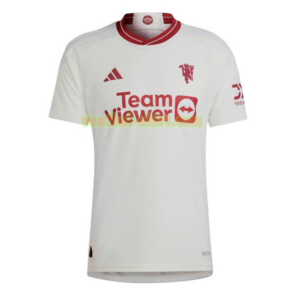 manchester united 3e shirt 2023 2024 wit mannen