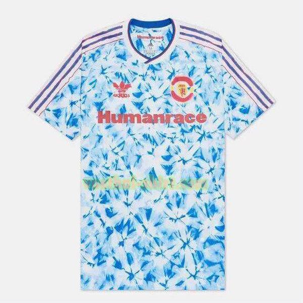 manchester united adidas design shirt 2020-2021 blauw mannen