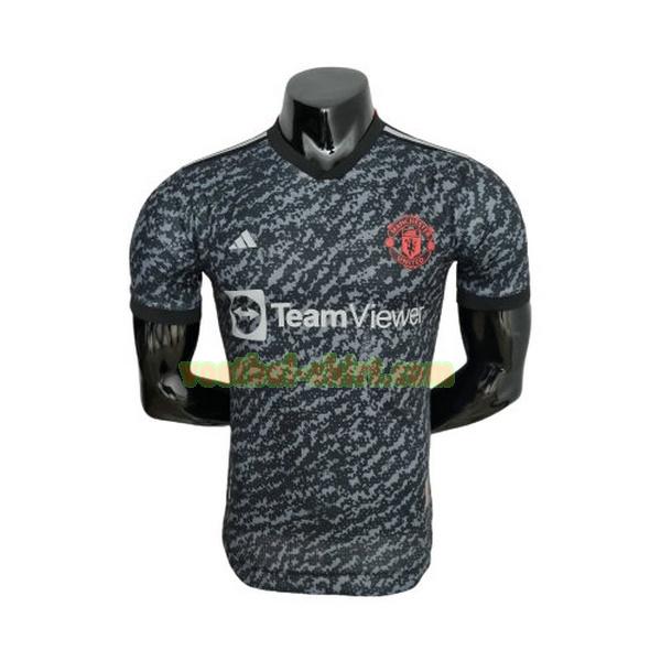 manchester united player special edition shirt 2022 2023 zwart mannen