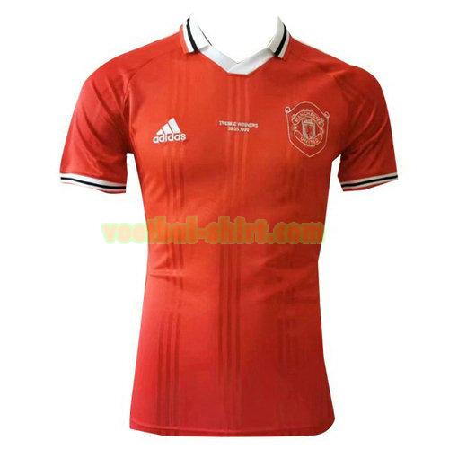 manchester united poloshirt 2019-2020 rood wit mannen