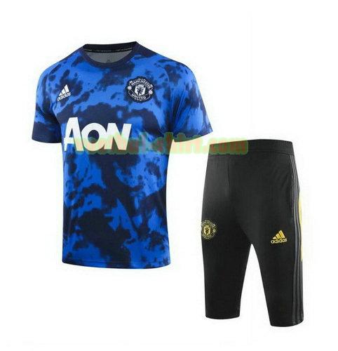 manchester united set opleiding 2019 2020 blauw zwart mannen