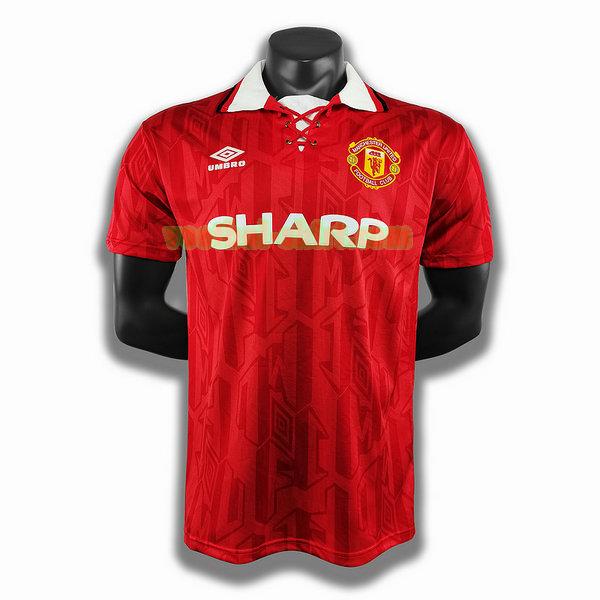 manchester united thuis player shirt 1994 rood mannen