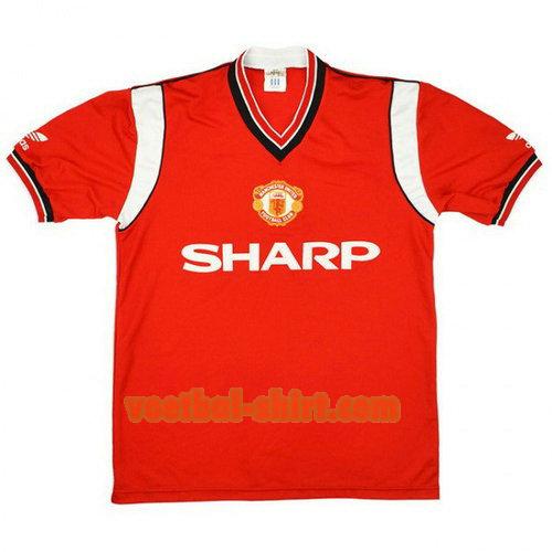 manchester united thuis shirt 1984 1986 mannen