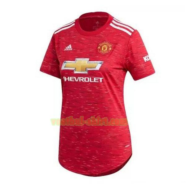 manchester united thuis shirt 2020-2021 dames