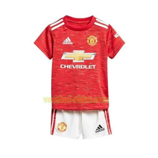 manchester united thuis shirt 2020-2021 kinderen