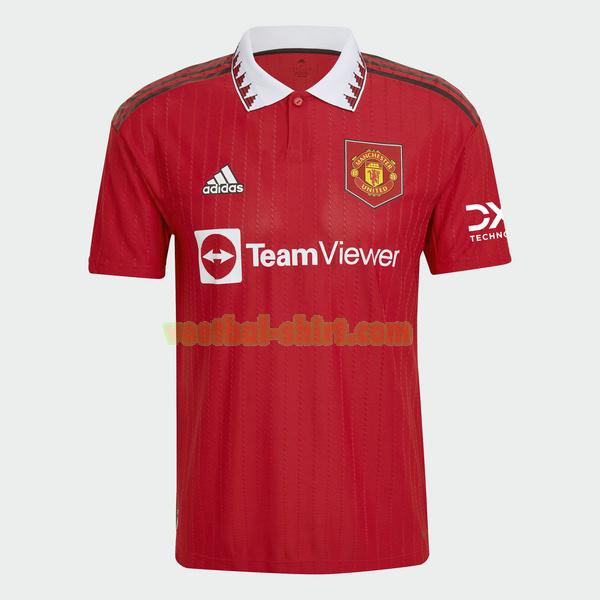 manchester united thuis shirt 2022 2023 rood mannen