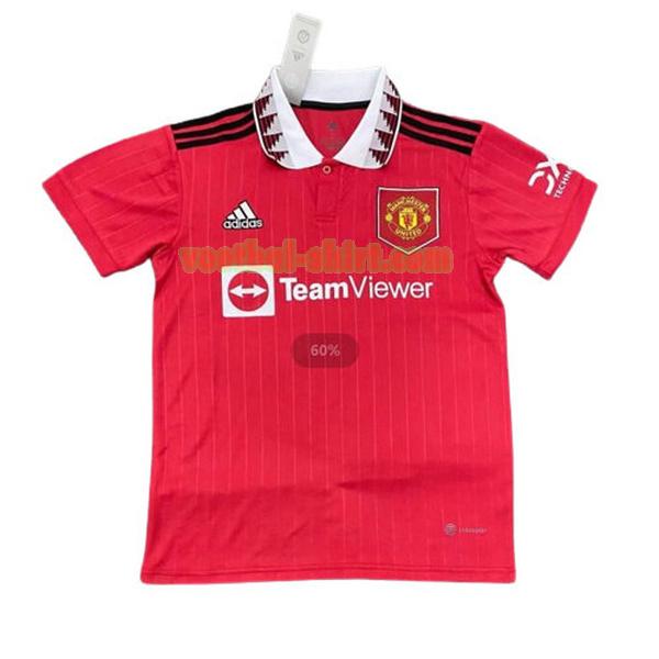 manchester united thuis shirt 2022 2023 thailand rood mannen