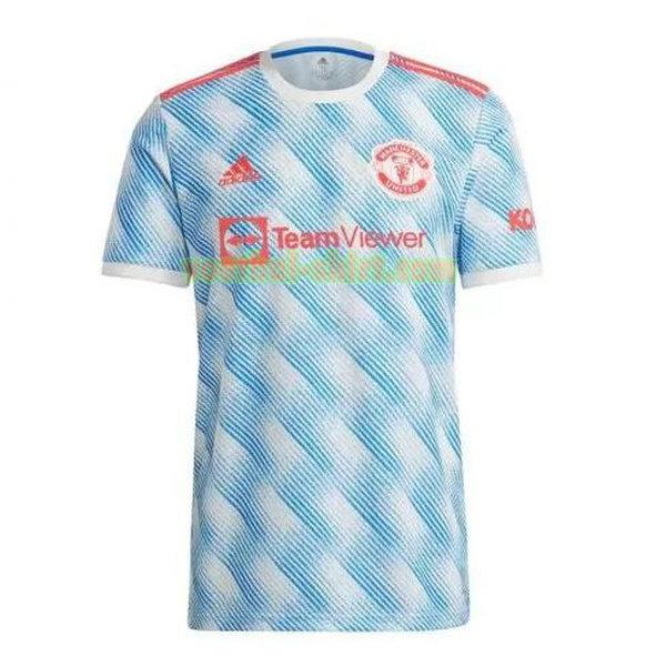 manchester united uit shirt 2021 2022 thailand blauw mannen