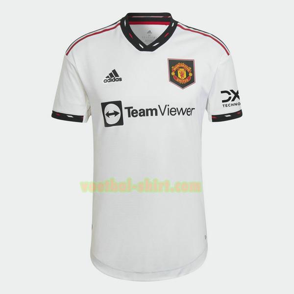 manchester united uit shirt 2022 2023 thailand wit mannen