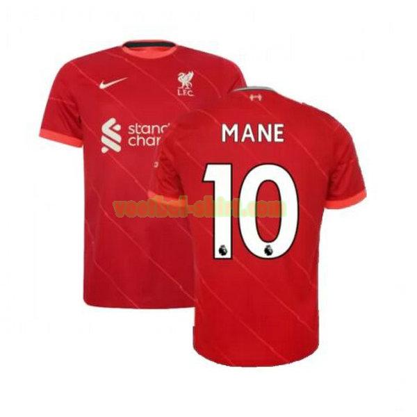 mane 10 liverpool thuis shirt 2021 2022 rood mannen