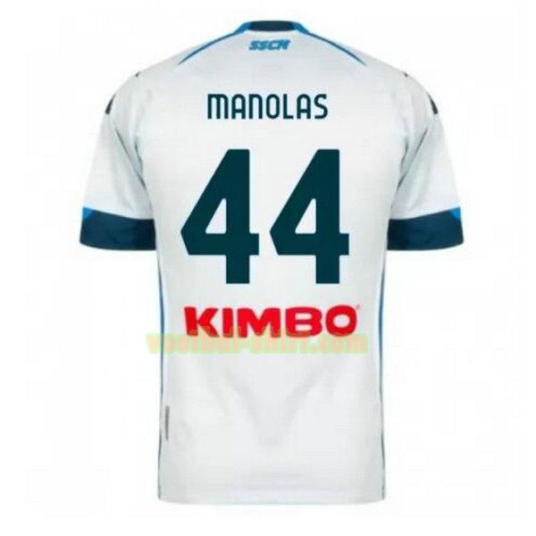 manolas 44 napoli uit shirt 2020-2021 mannen