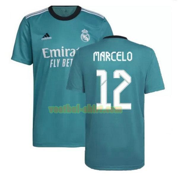 marcelo 12 real madrid 3e shirt 2021 2022 groen mannen