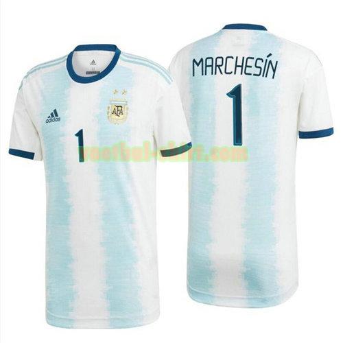 marchesin 1 argentinië thuis shirt 2020 mannen