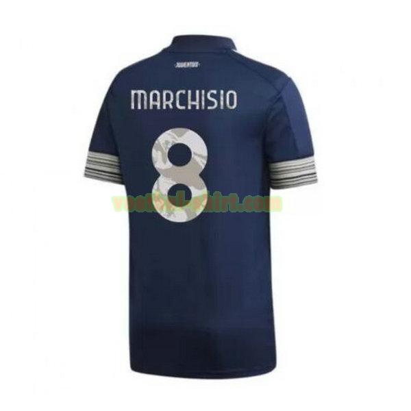 marchisio 8 juventus uit shirt 2020-2021 mannen