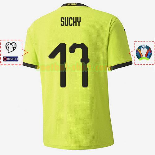 marek suchy 17 tsjechische republiek uit shirt 2020 mannen