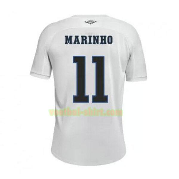 marinho 11 santos fc thuis shirt 2020-2021 wit mannen