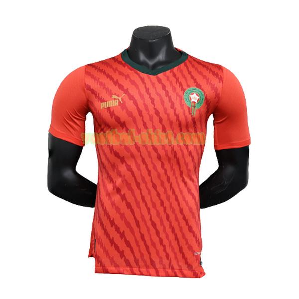 marokko player special edition shirt 2023 rood mannen