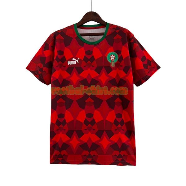 marokko thuis shirt 2023 thailand rood mannen